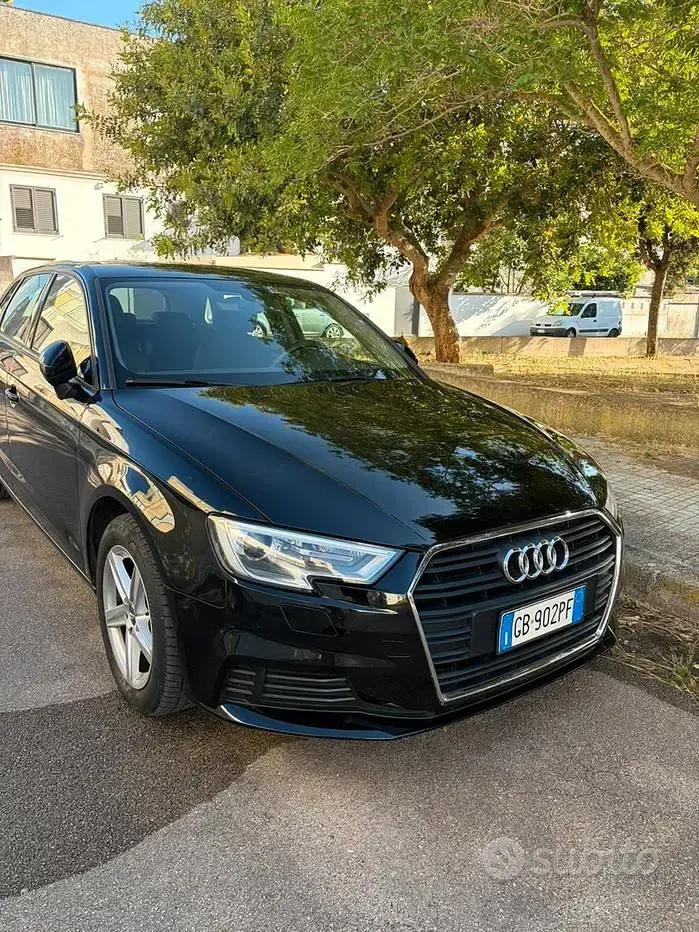 Usata Audi A3 150 CV (110 kW) 2020 Nero Berlina