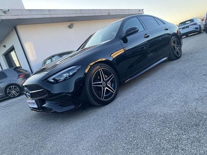 Usata Mercedes C300e Premium Plus 265 CV (194 kW) 2022 Nero Berlina