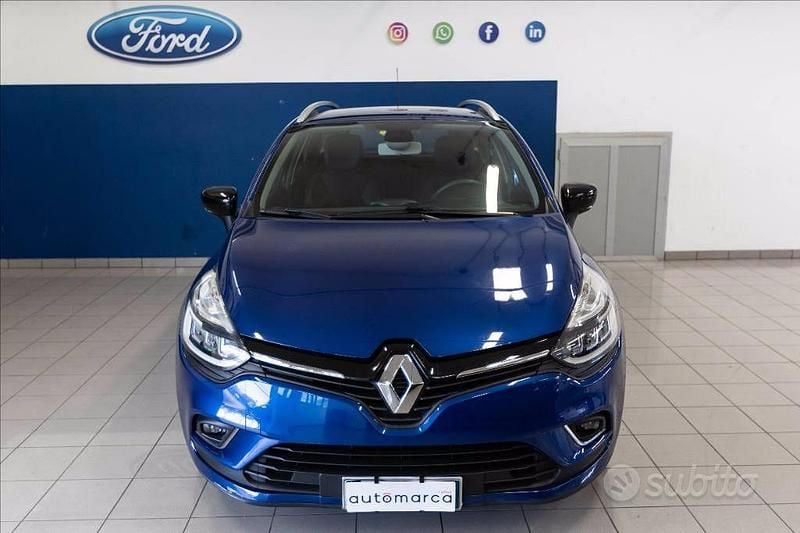 Usata Renault Clio GrandTour 75 CV (55 kW) 2018 Blu Station wagon