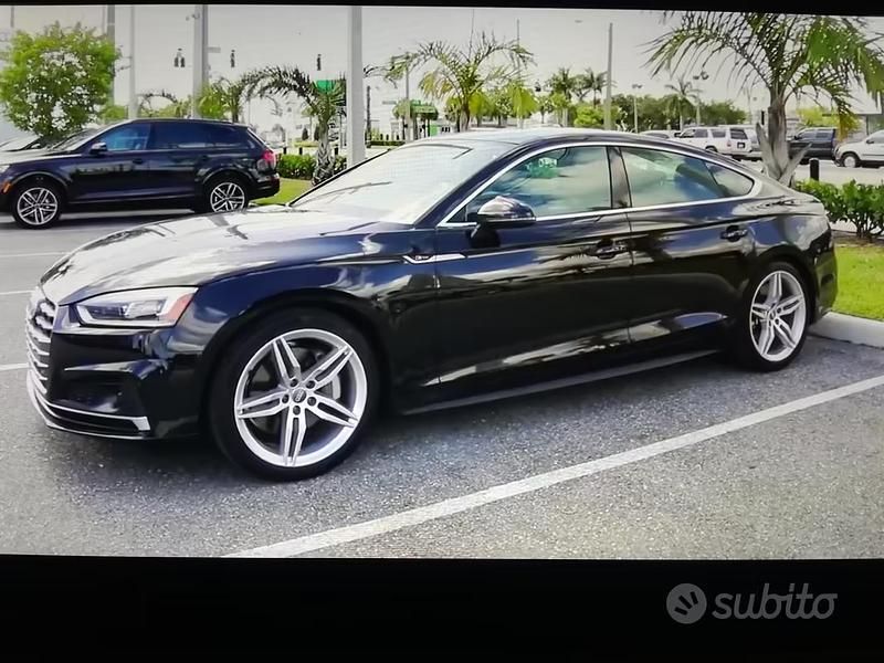 Usata Audi A5 252 CV (185 kW) 2017 Nero Coupé