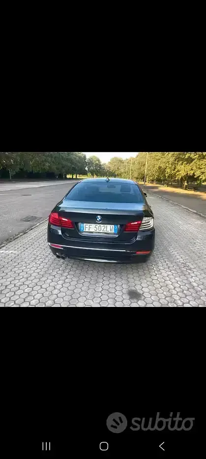 Usata BMW 520 M Sport 190 CV (139 kW) 2016 Nero Berlina