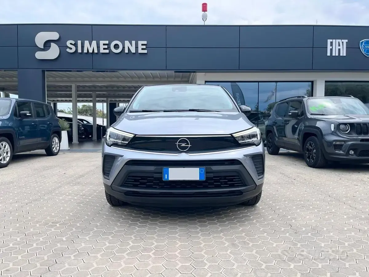 Usata Opel Crossland 110 CV (80 kW) 2021 Grigio SUV