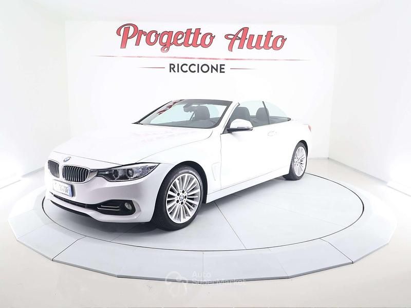 Usata BMW 428 Luxury Line 245 CV (180 kW) 2014 Bianco Cabrio