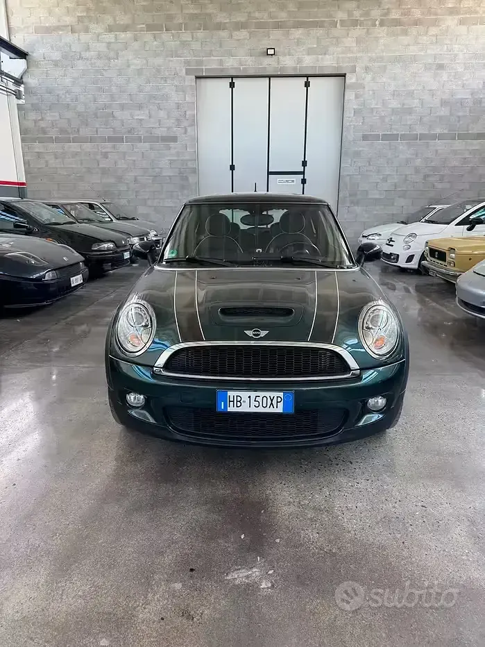 Usata Mini Cooper S 175 CV (128 kW) 2010 Verde Utilitaria