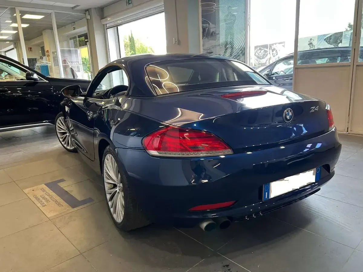 Usata BMW Z4 245 CV (180 kW) 2012 Blu/azzurro Cabrio