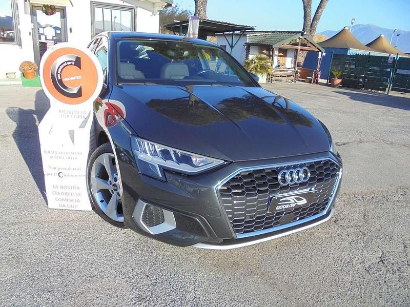 Usata Audi A3 Advanced 150 CV (110 kW) 2022 Grigio Berlina