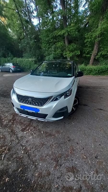 Usata Peugeot 3008 GT-line 131 CV (96 kW) 2018 Bianco SUV
