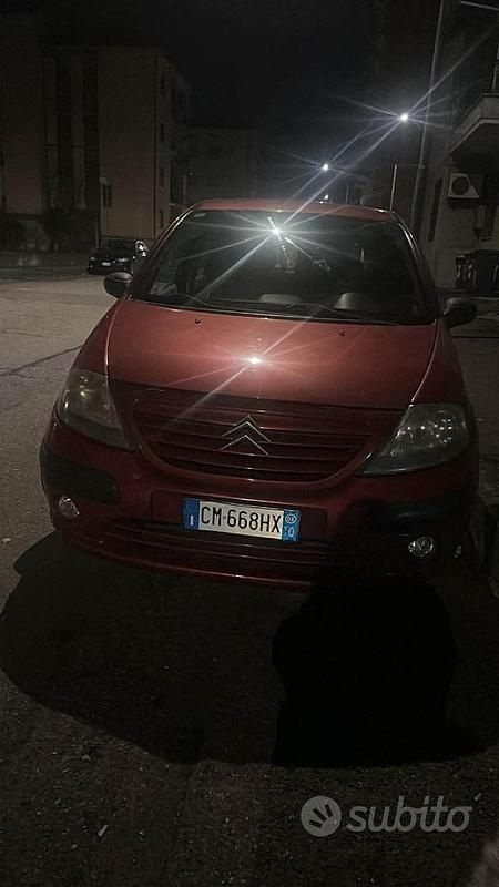 Usata Citroën C3 2004 Rosso Berlina