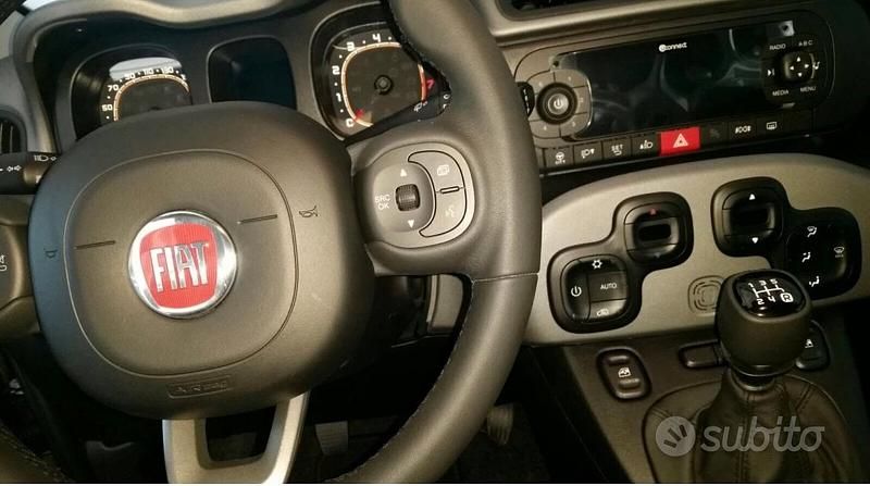 Usata Fiat Panda Lounge 69 CV (50 kW) 2017 Grigio Utilitaria