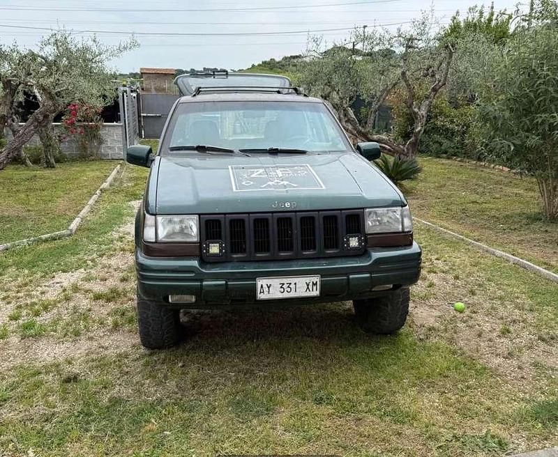 Verde Usata 1998 Jeep Grand Cherokee Limited SUV | 5500 € (Buon prezzo) - Immagine 1/4