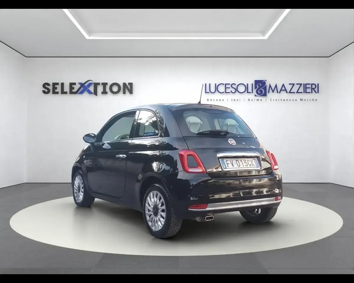 Usata Fiat 500 Lounge 69 CV (50 kW) 2019 Nero Berlina
