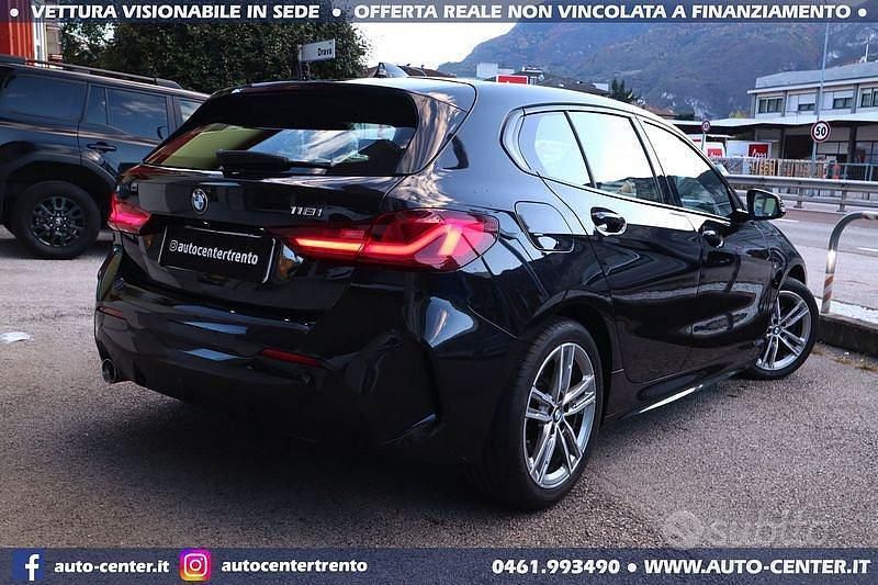 Usata BMW 118 M Sport 140 CV (102 kW) 2019 Nero Utilitaria
