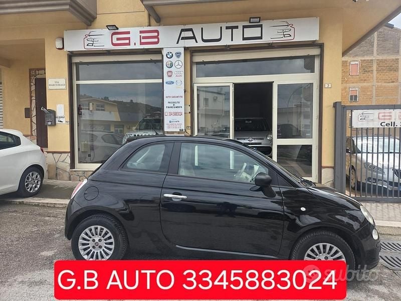 Usata Fiat 500 70 CV (51 kW) 2009 Nero Cabrio
