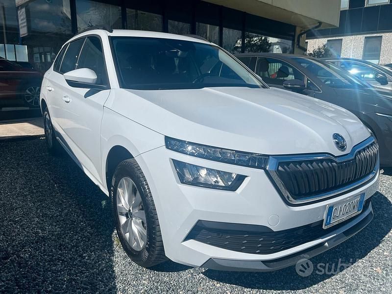 Usata Skoda Kamiq Ambition 110 CV (80 kW) 2022 Bianco SUV