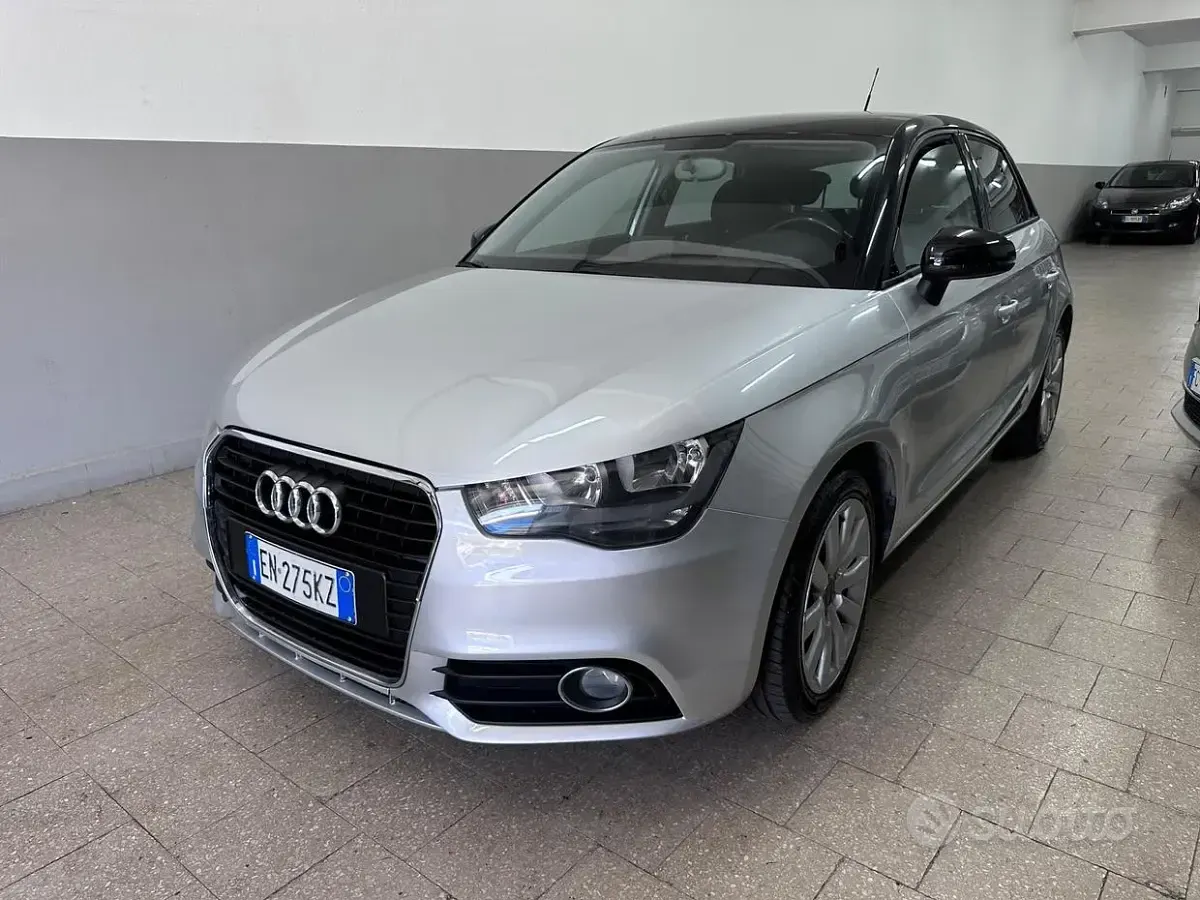 Usata Audi A1 Ambition 90 CV (66 kW) 2013 Grigio Utilitaria