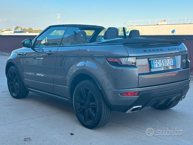 Usata Land Rover Range Rover evoque HSE 180 CV (132 kW) 2016 Grigio Cabrio