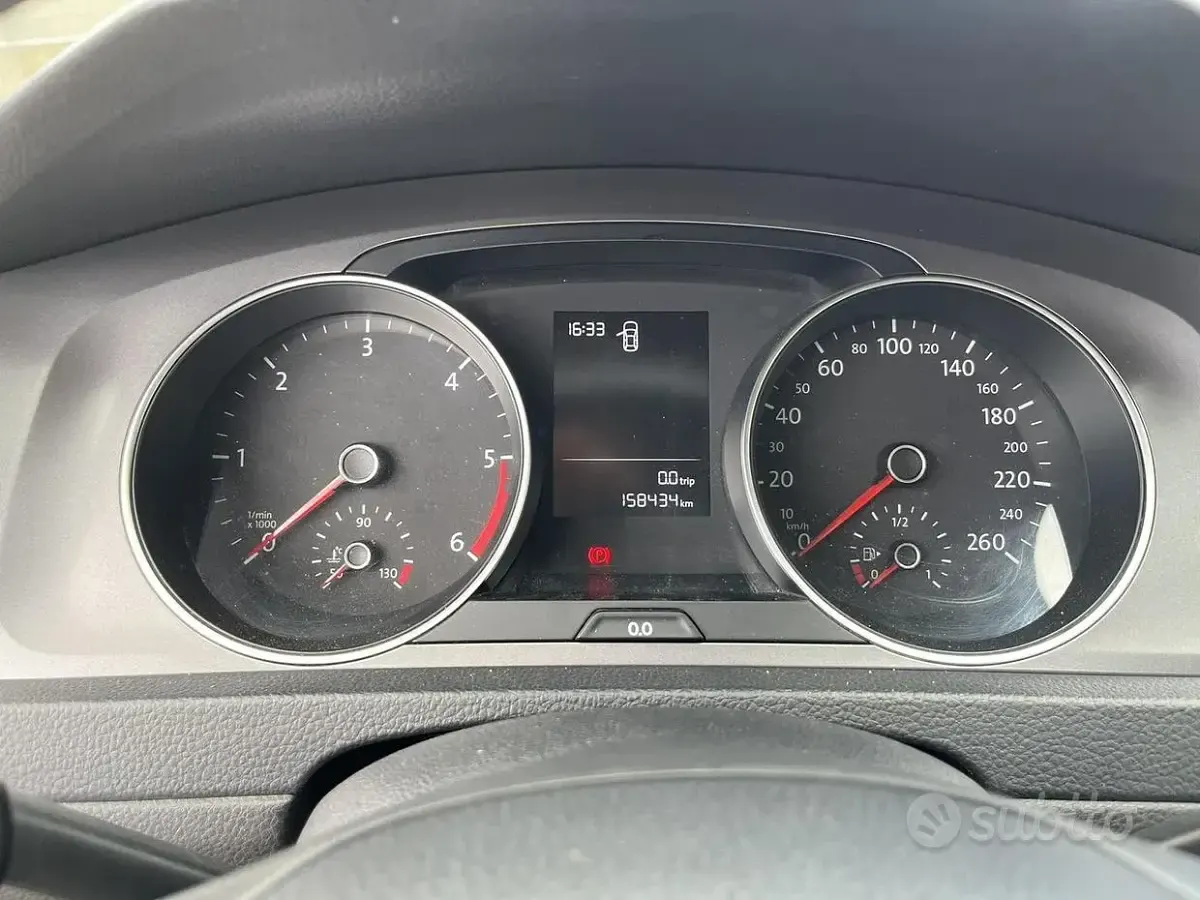 Usata VW Golf VII 90 CV (66 kW) 2015 Nero Utilitaria