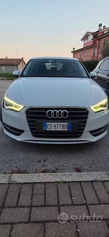 Usata Audi A3 2013 Bianco Berlina