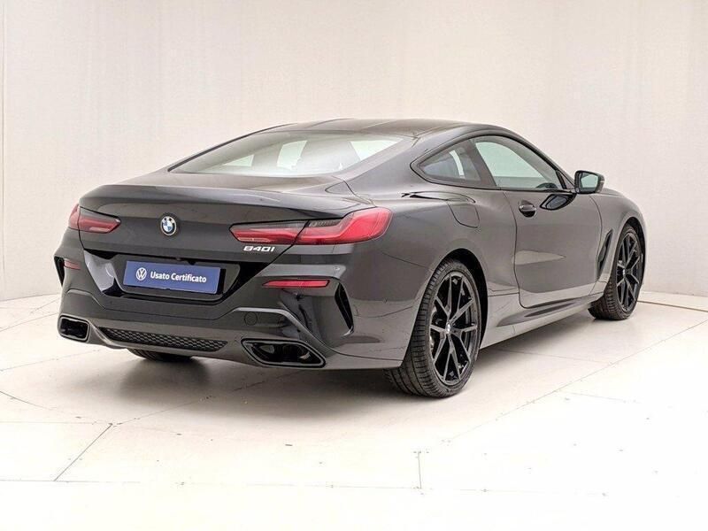 Usata BMW 840 Coupé Comfort Edition 340 CV (250 kW) 2022 Nero Coupé