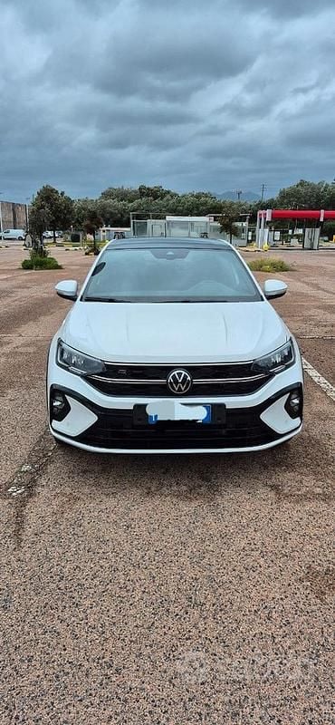 Usata VW Taigo R-line 110 CV (80 kW) 2022 Bianco SUV