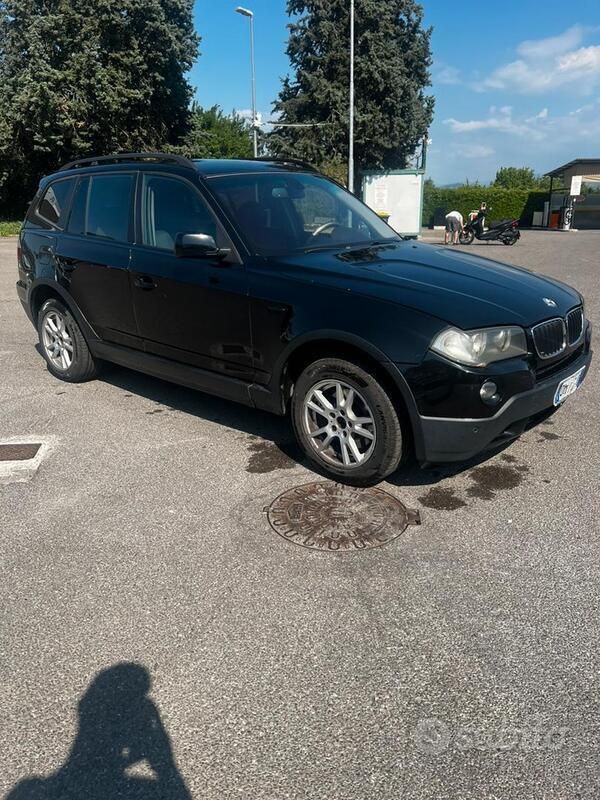 Usata BMW X3 150 CV (110 kW) 2007 Nero SUV