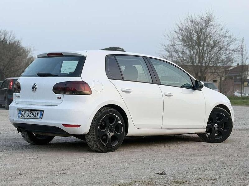 Usata VW Golf VI Comfortline 160 CV (117 kW) 2008 Bianco Utilitaria