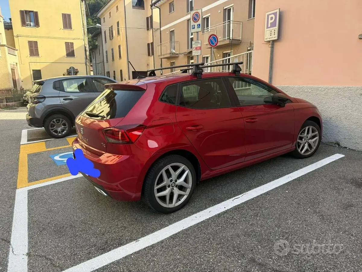 Usata Seat Ibiza FR 90 CV (66 kW) 2020 Rosso Utilitaria