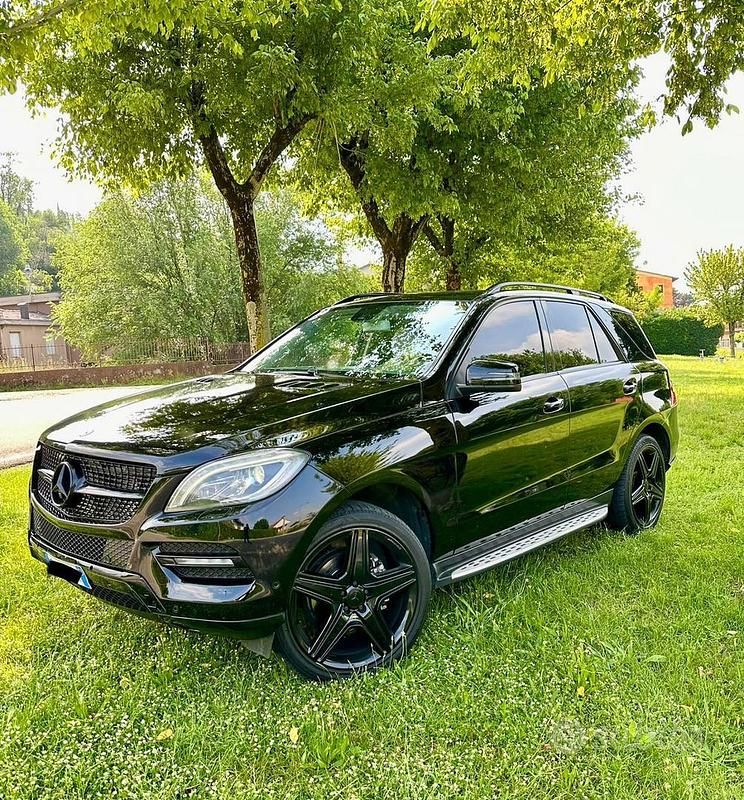 Usata Mercedes ML250 204 CV (150 kW) 2014 Nero SUV