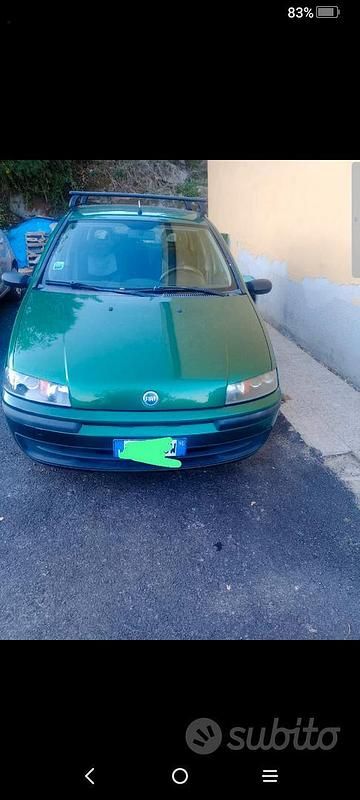Usata Fiat Punto 2002 Verde Berlina