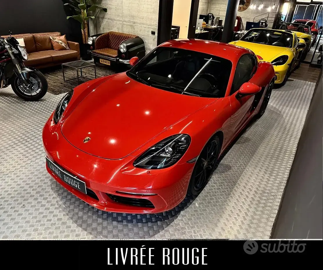 Usata Porsche 718 Cayman 300 CV (220 kW) 2017 Arancione Coupé