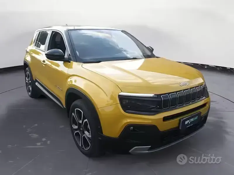 Usata Jeep Avenger EV Summit 114 kW (156 CV) 2023 Giallo SUV