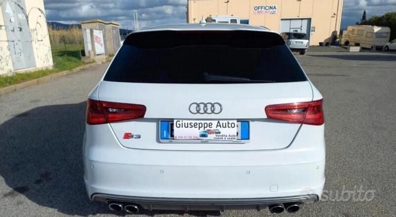 Usata Audi S3 2015 Bianco Berlina