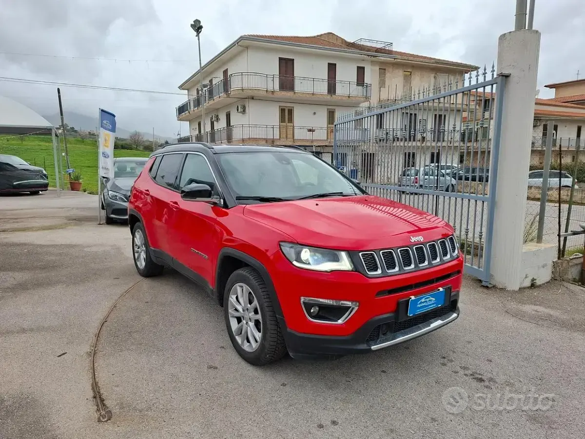 Usata Jeep Compass Limited 120 CV (88 kW) 2020 Rosso SUV
