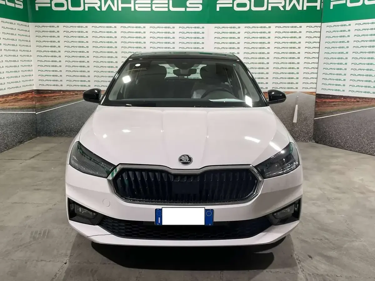 Usata Skoda Fabia 110 CV (80 kW) 2023 Bianca Utilitaria