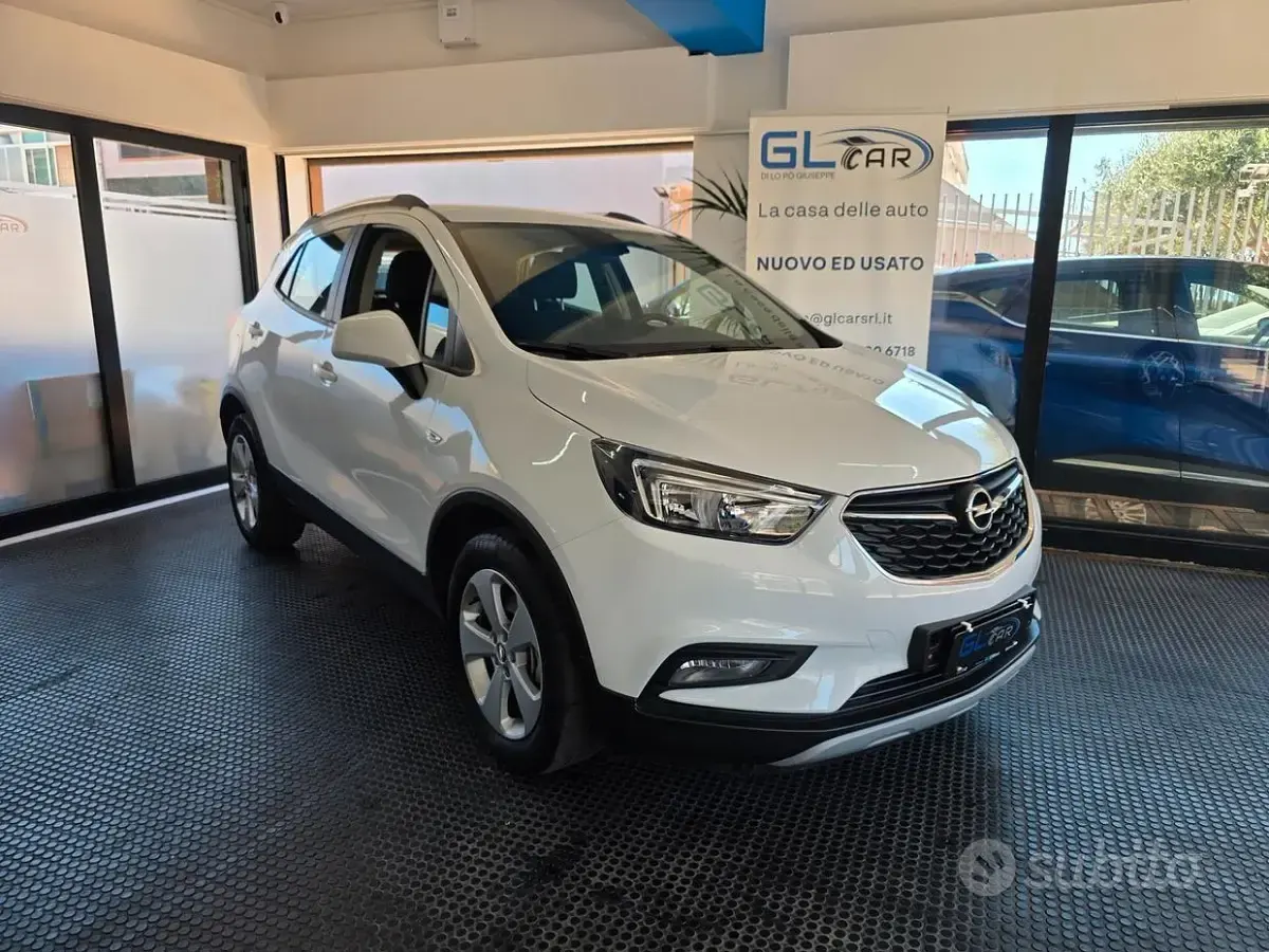 Usata Opel Mokka X 136 CV (100 kW) 2018 Bianco SUV