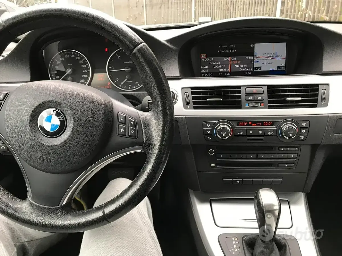 Usata BMW 320 2008 Nero Coupé