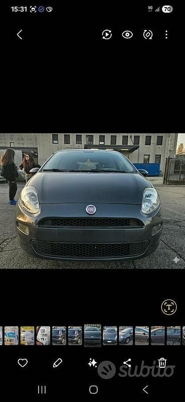 Usata Fiat Punto Street 69 CV (50 kW) 2014 Utilitaria