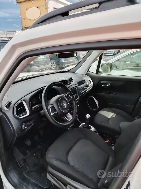 Usata Jeep Renegade 120 CV (88 kW) 2019 Bianco SUV