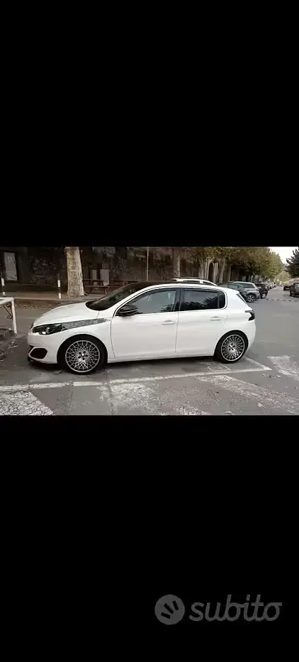 Usata Peugeot 308 120 CV (88 kW) 2015 Bianco Berlina