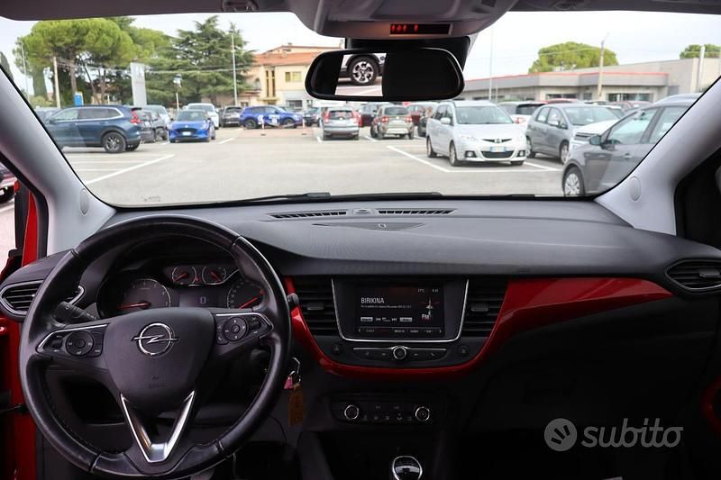 Usata Opel Crossland X Ultimate 110 CV (80 kW) 2021 Rosso SUV