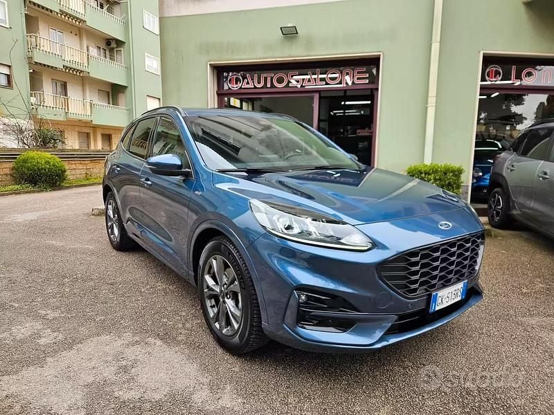 Usata Ford Kuga ST-Line 120 CV (88 kW) 2022 Blu SUV