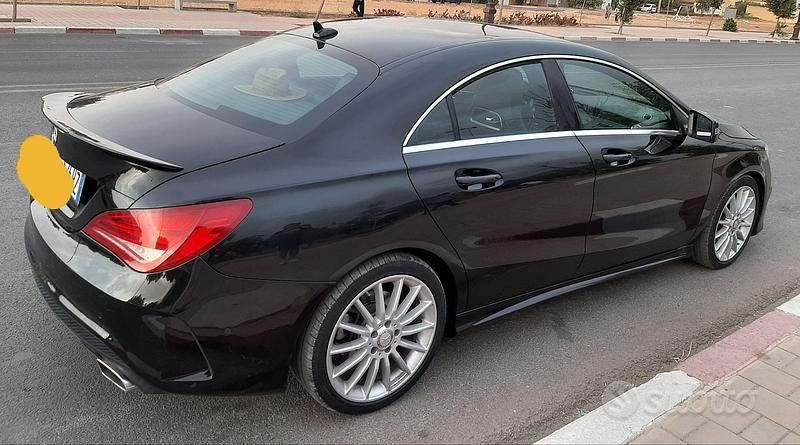 Usata Mercedes CLA200 AMG 136 CV (100 kW) 2015 Nero Coupé