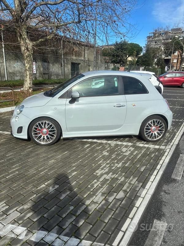 Usata Abarth 500 Turismo 165 CV (121 kW) 2015 Grigio Utilitaria