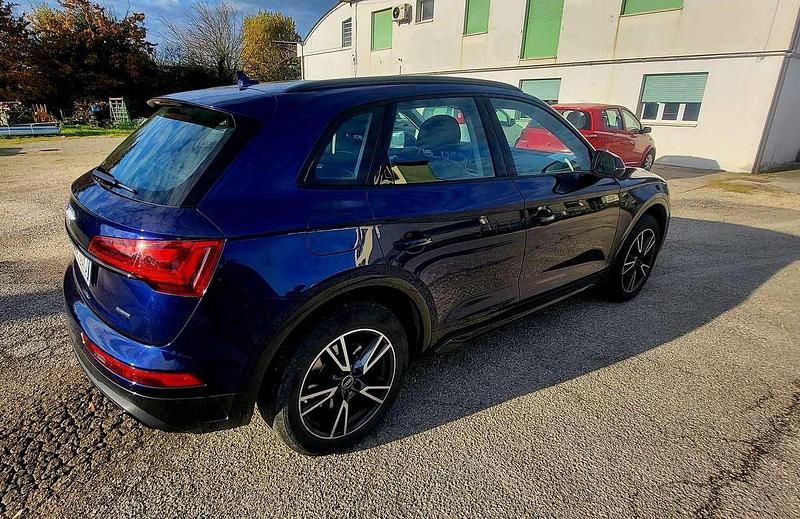 Usata Audi Q5 Advanced 204 CV (150 kW) 2021 Blu/azzurro SUV