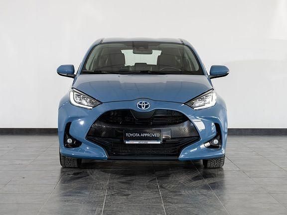 Usata Toyota Yaris Hybrid Trend 115 CV (84 kW) 2021 Blu Utilitaria