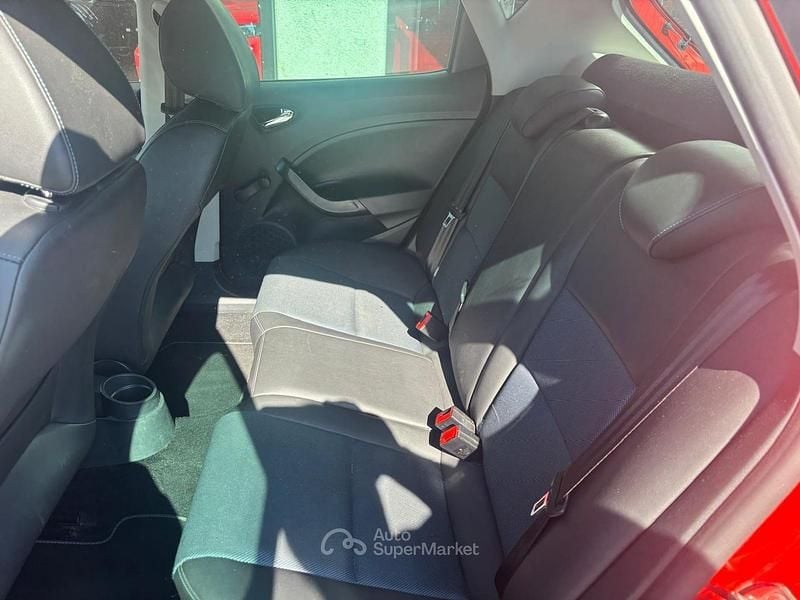 Usata Seat Ibiza 95 CV (69 kW) 2015 Rosso Berlina