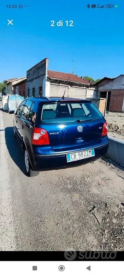 Usata VW Polo 64 CV (47 kW) 2002 Bluazzurro Berlina