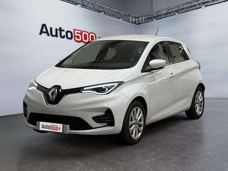 Usata Renault Zoe Zen 50 kW (69 CV) 2020 Bianco Utilitaria