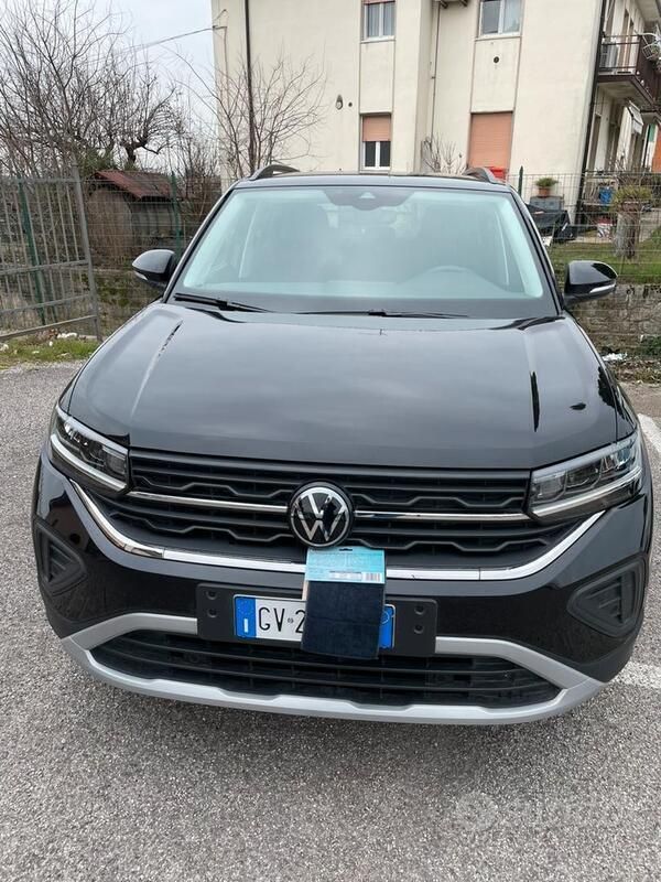 Nero Usata 2024 VW T-Cross Edition SUV | 20.500 € (Buon prezzo) - Immagine 1/4