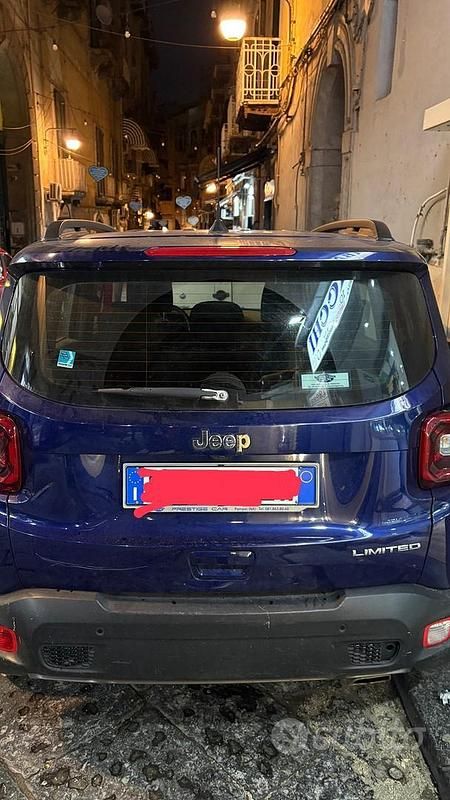 Usata Jeep Renegade Limited 120 CV (88 kW) 2019 Blu SUV
